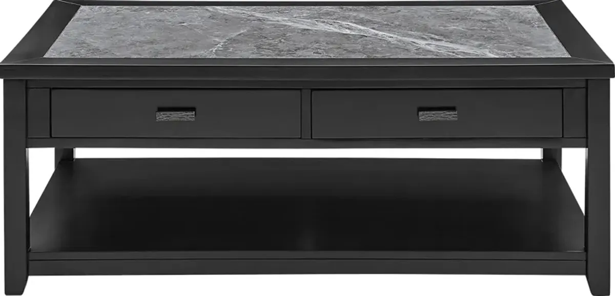 Ellendell Black Cocktail Table