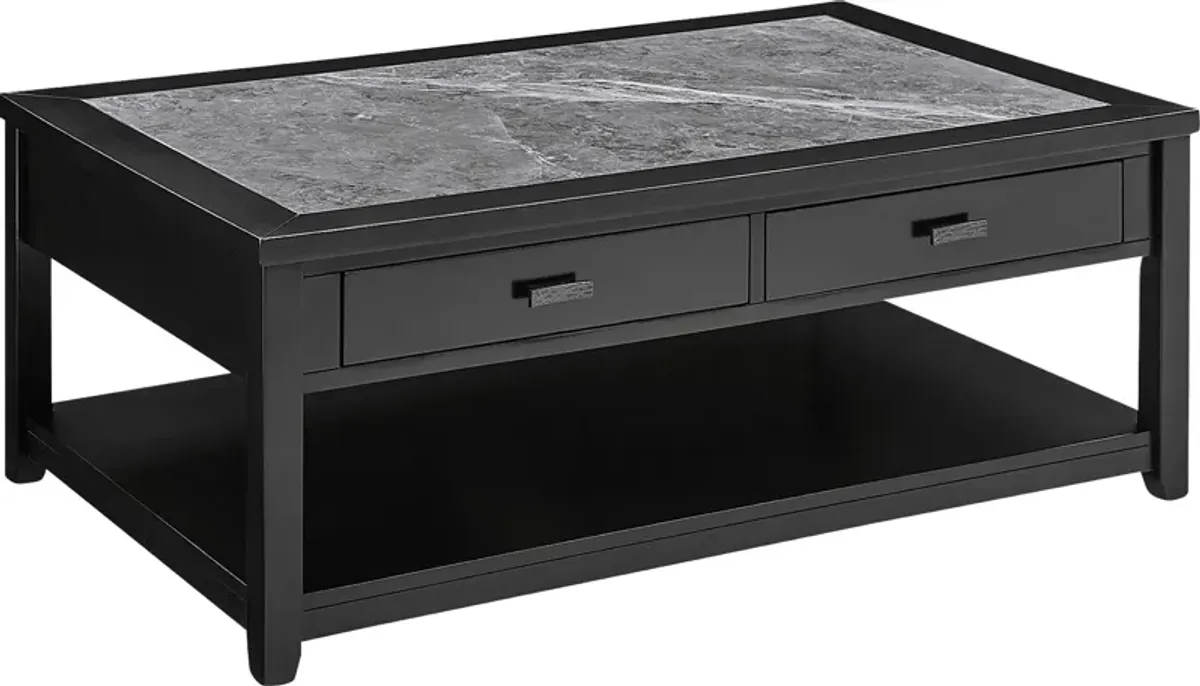 Ellendell Black Cocktail Table