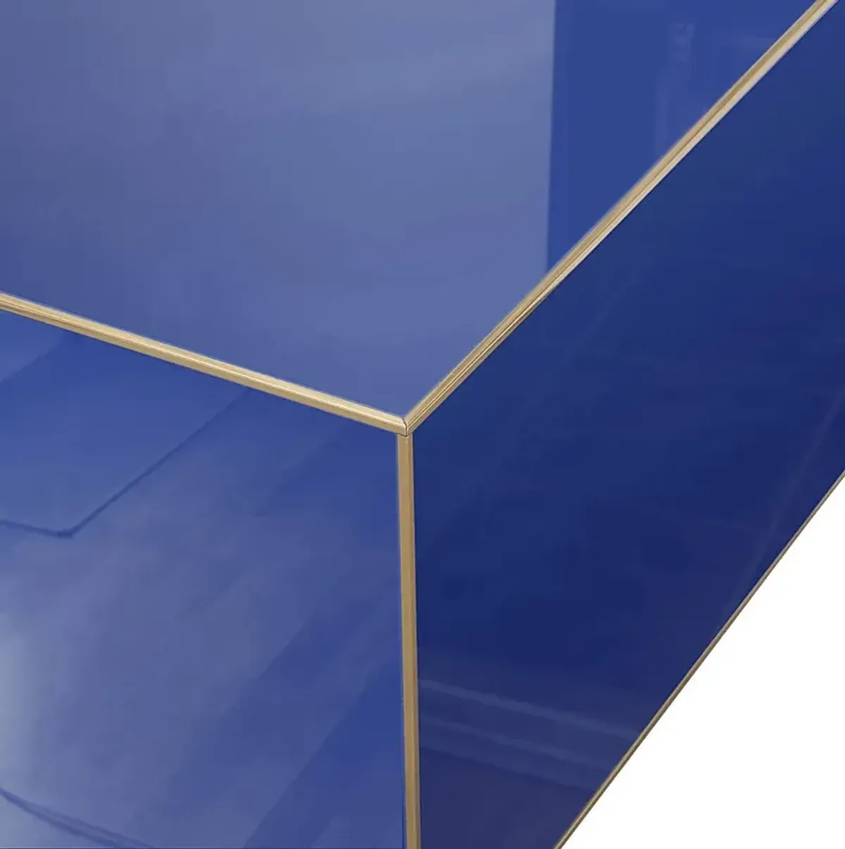 Appley Blue Cocktail Table