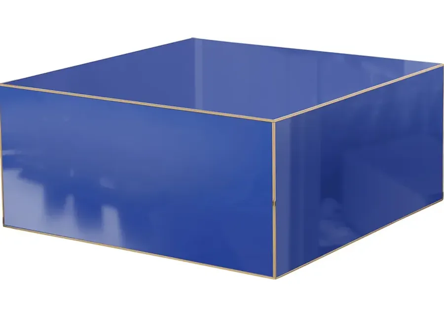 Appley Blue Cocktail Table