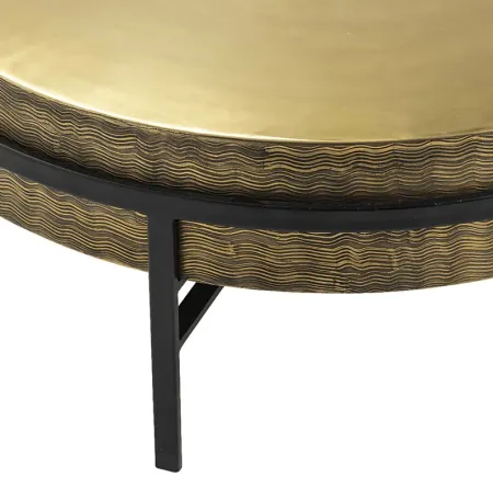 Avaview Gold Cocktail Table