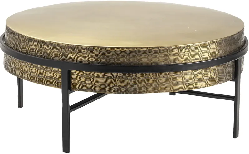 Avaview Gold Cocktail Table