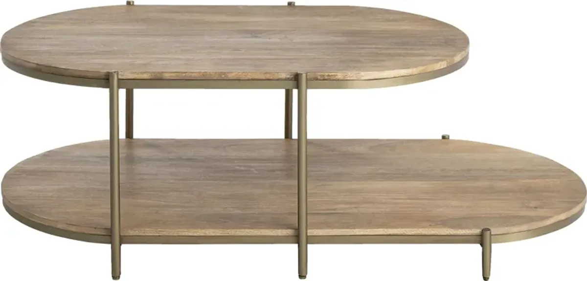 Hidatas Brown Cocktail Table