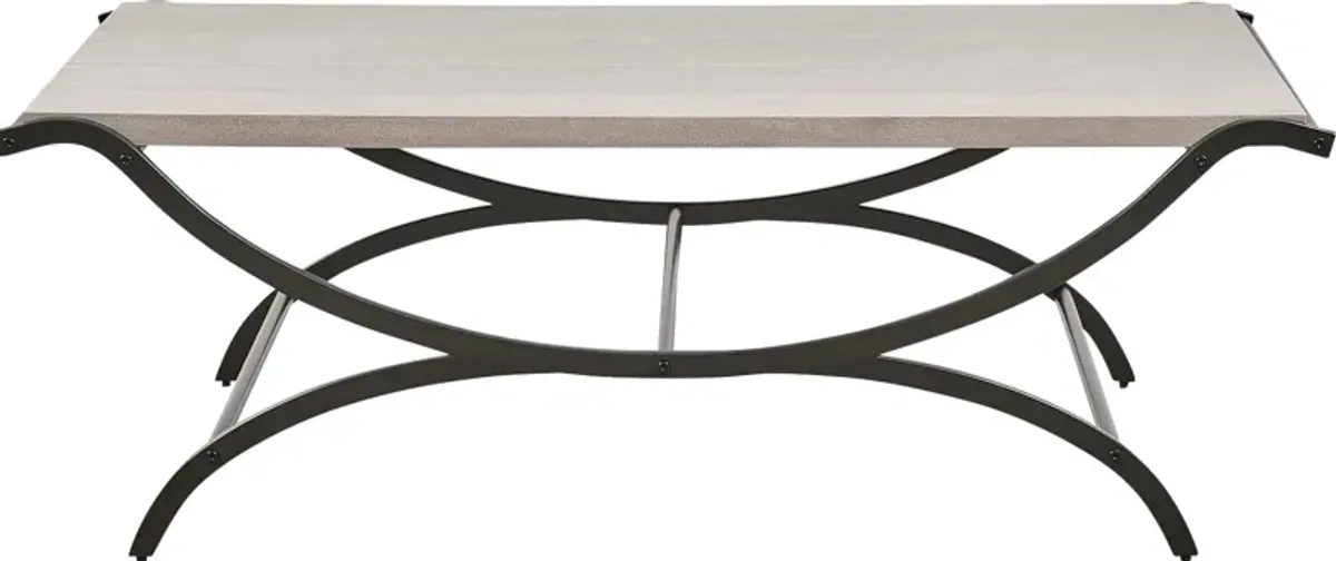 Ohmfield White Cocktail Table