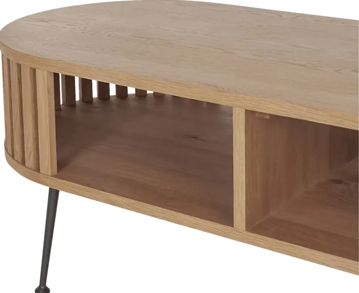 Duneberry Natural Cocktail Table