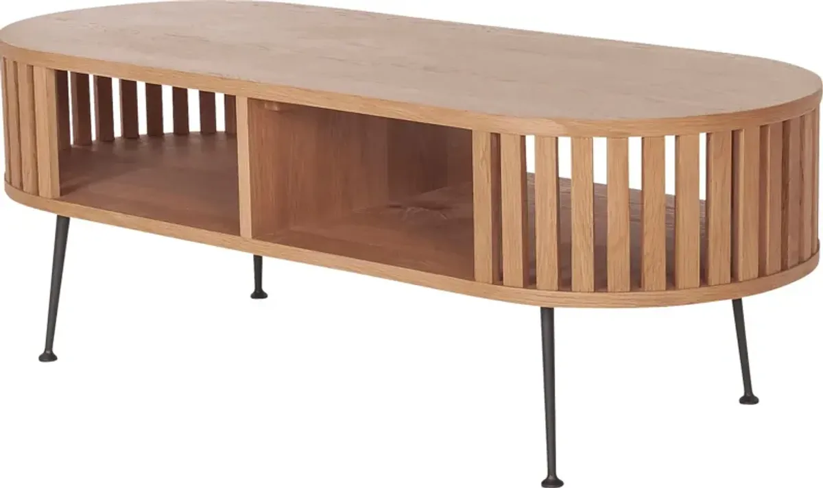 Duneberry Natural Cocktail Table