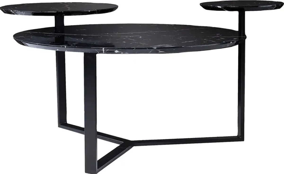 Cliff Way Black Cocktail Table