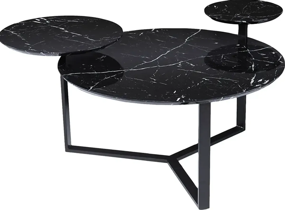 Cliff Way Black Cocktail Table