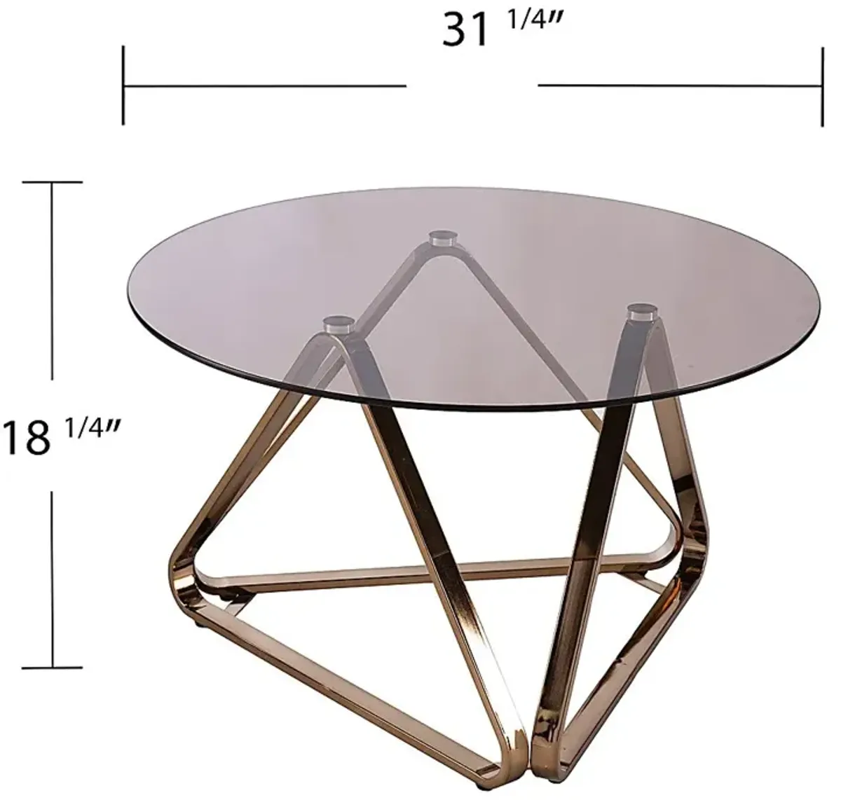 Wykeham Champagne Cocktail Table