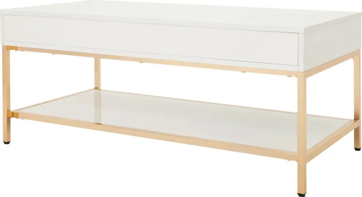 Altrissa White Cocktail Table