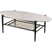 Relckin White Cocktail Table