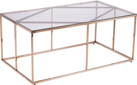 Elmway Clear Cocktail Table