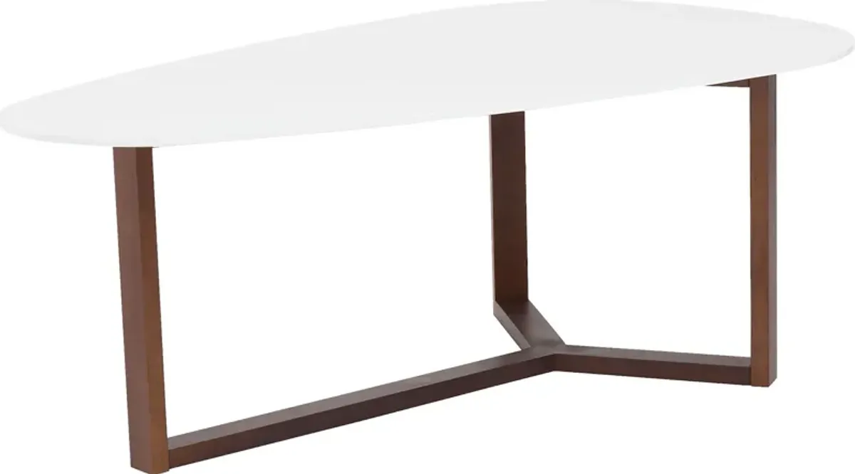 Fiskdale White Cocktail Table