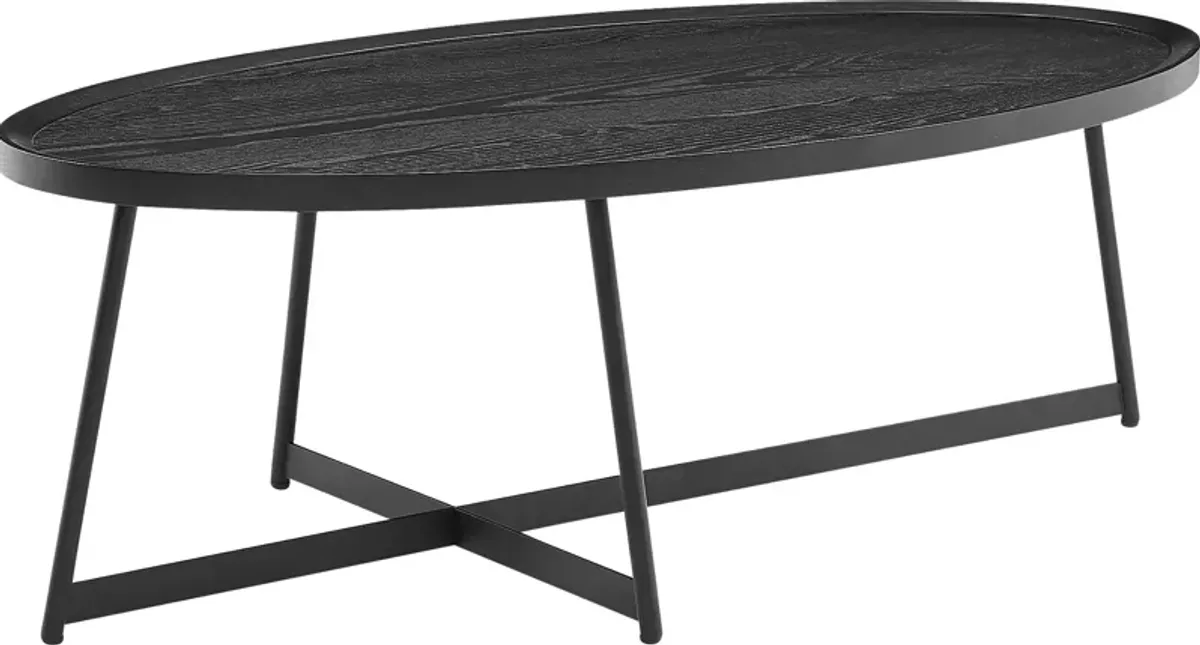 Fraust Black Cocktail Table