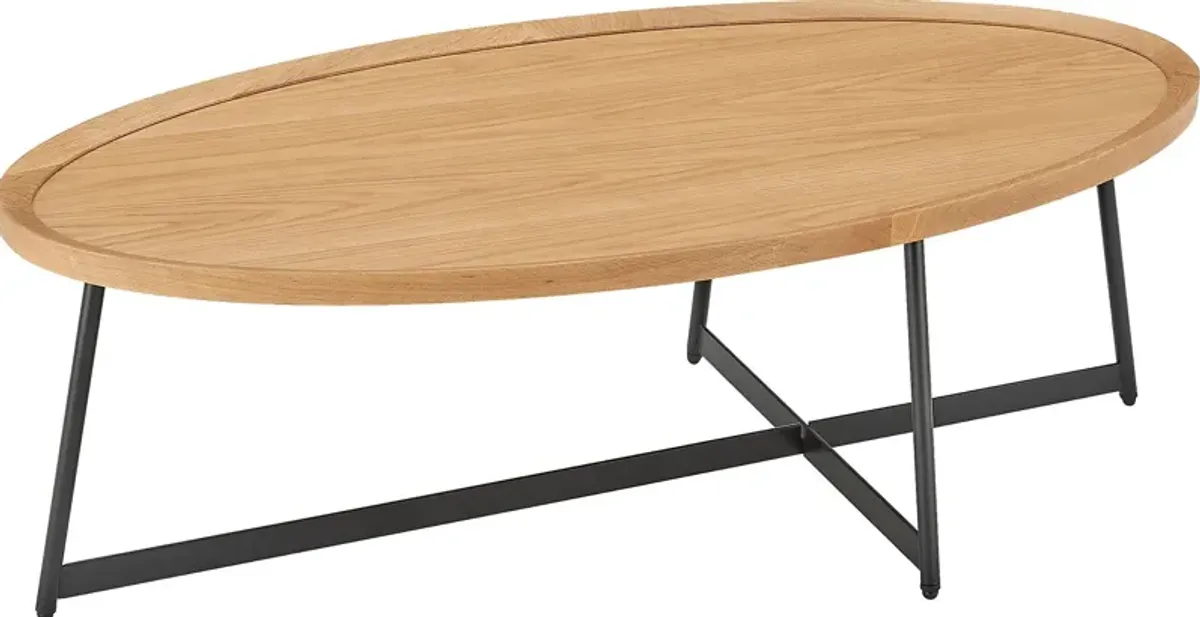 Fraust Oak Cocktail Table