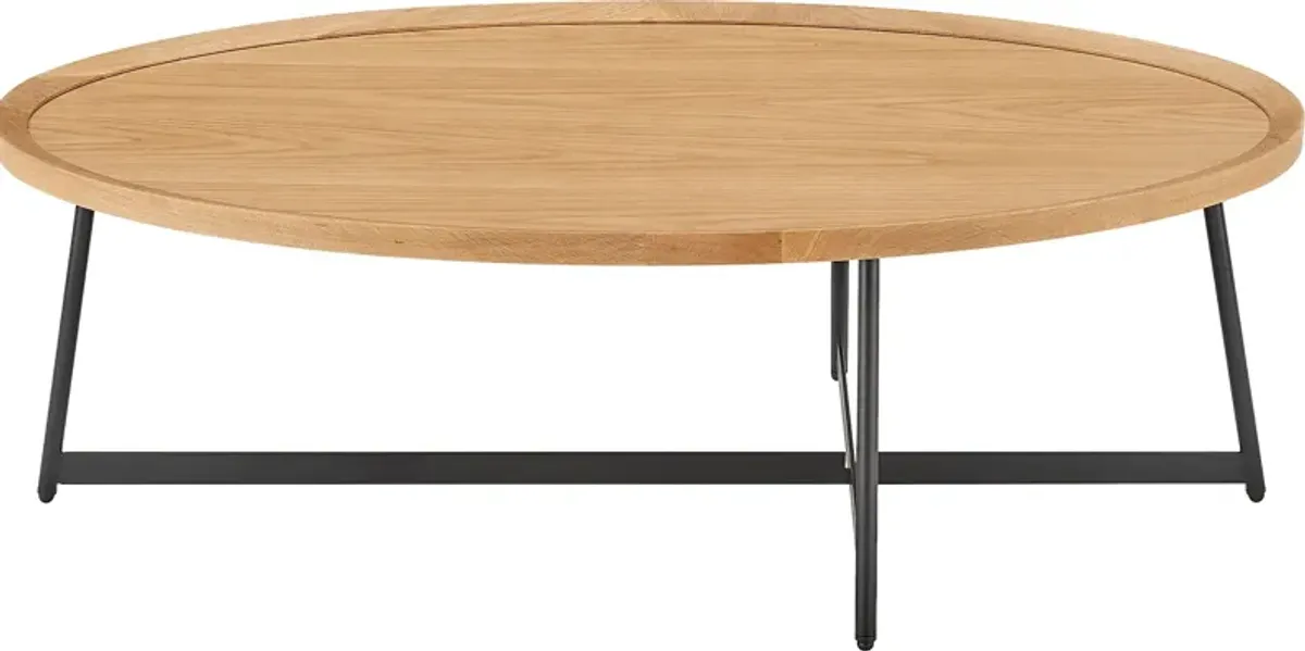 Fraust Oak Cocktail Table