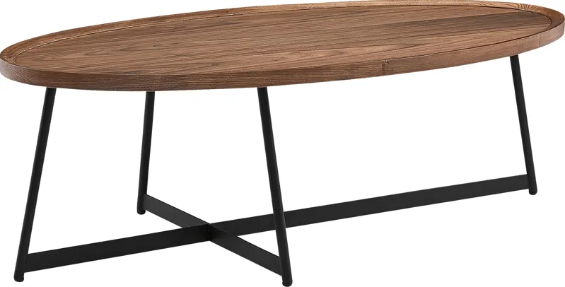 Fraust Brown Cocktail Table