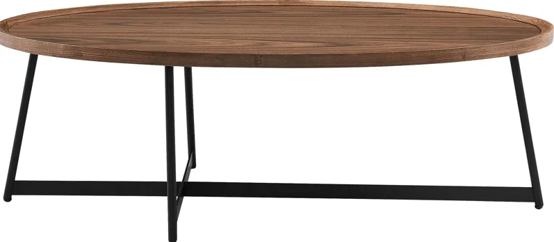 Fraust Brown Cocktail Table