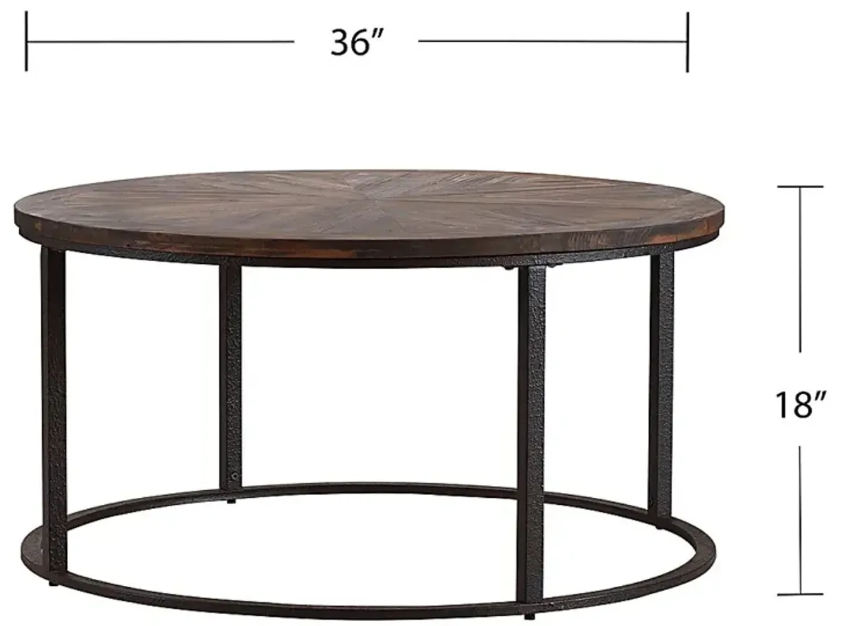 Welltown Brown Cocktail Table