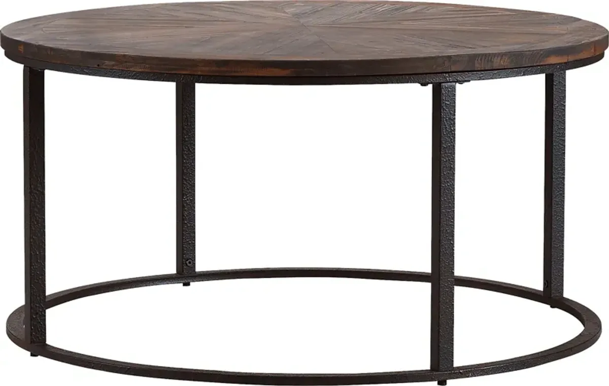 Welltown Brown Cocktail Table