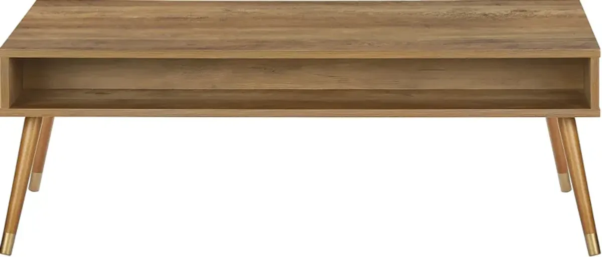 Pyrit Walnut Cocktail Table