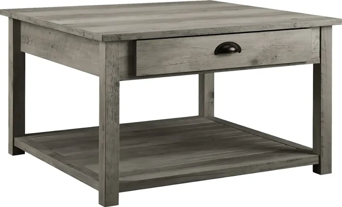 Alsatia Gray Cocktail Table