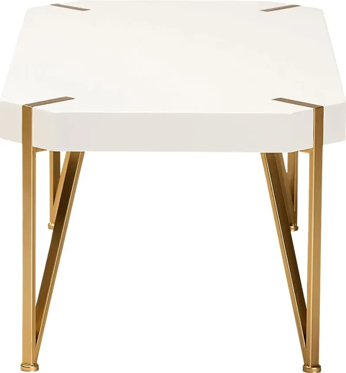 Lizardi White Cocktail Table