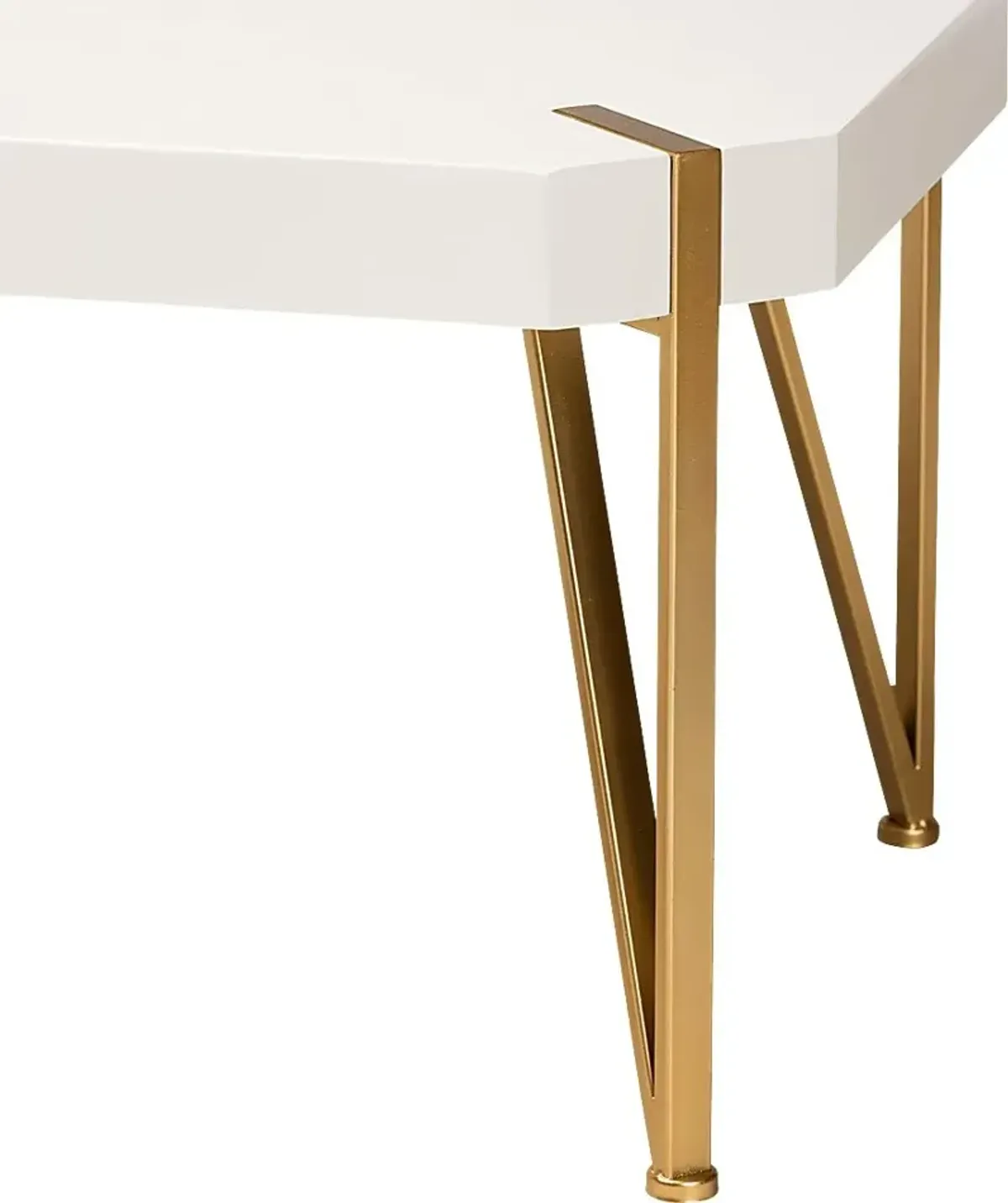 Lizardi White Cocktail Table