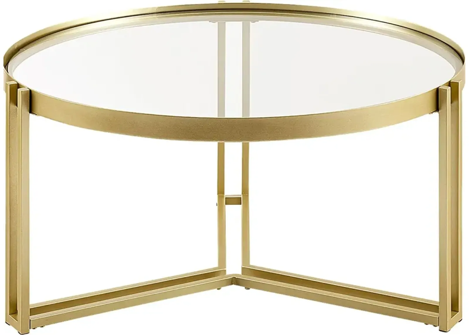 Shartle Gold Cocktail Table