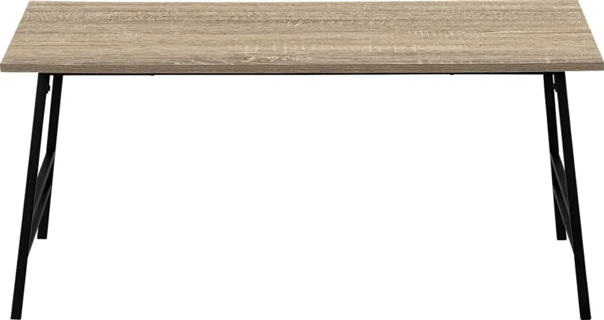 Wyndover Taupe Cocktail Table