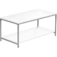 Wishart White Cocktail Table