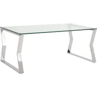 Sahalee Silver Cocktail Table