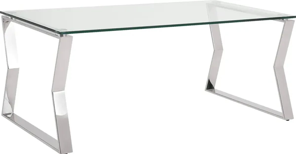 Sahalee Silver Cocktail Table