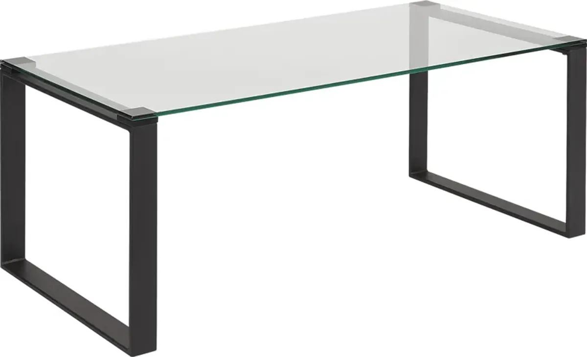 Caspio Black Cocktail Table