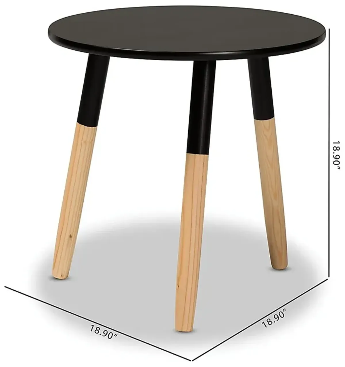 Brixey Black Cocktail Table