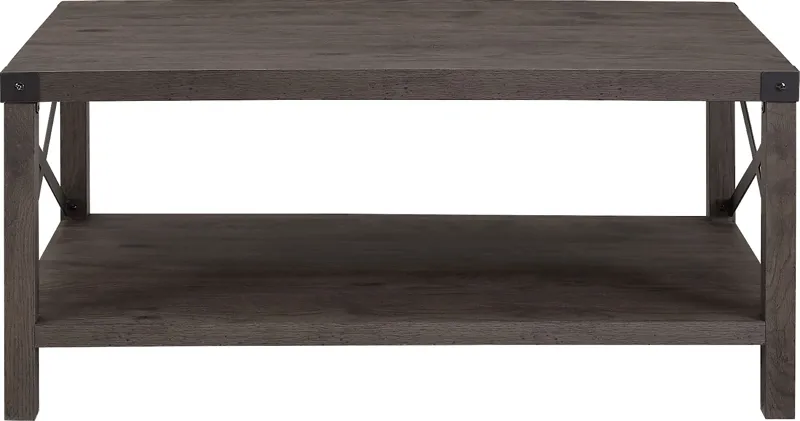 Splitrock Brown Cocktail Table