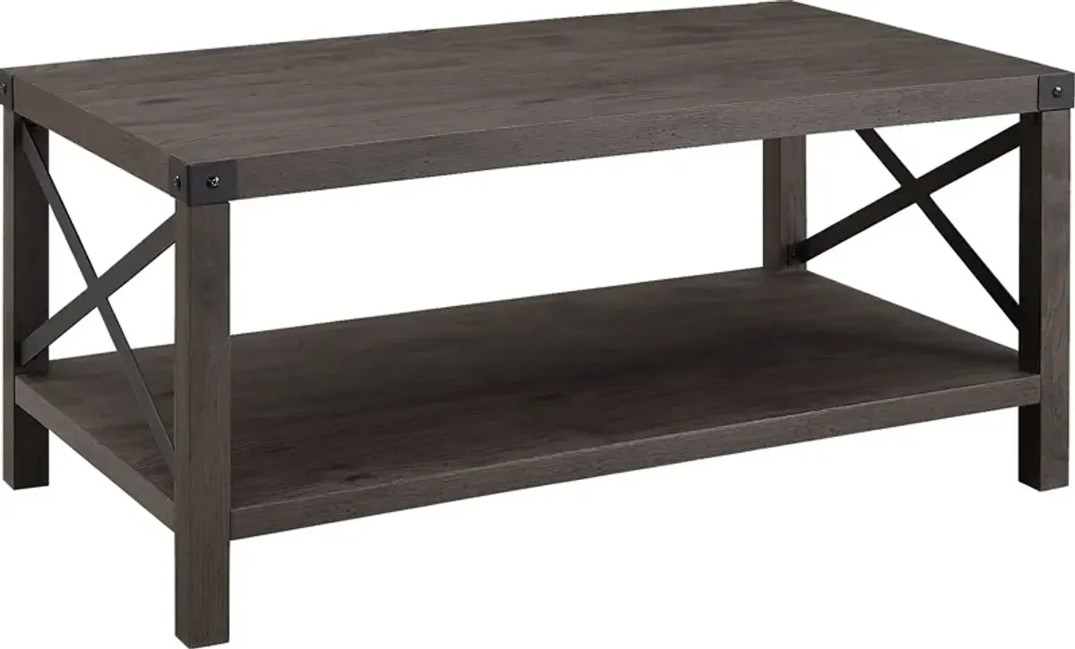 Splitrock Brown Cocktail Table