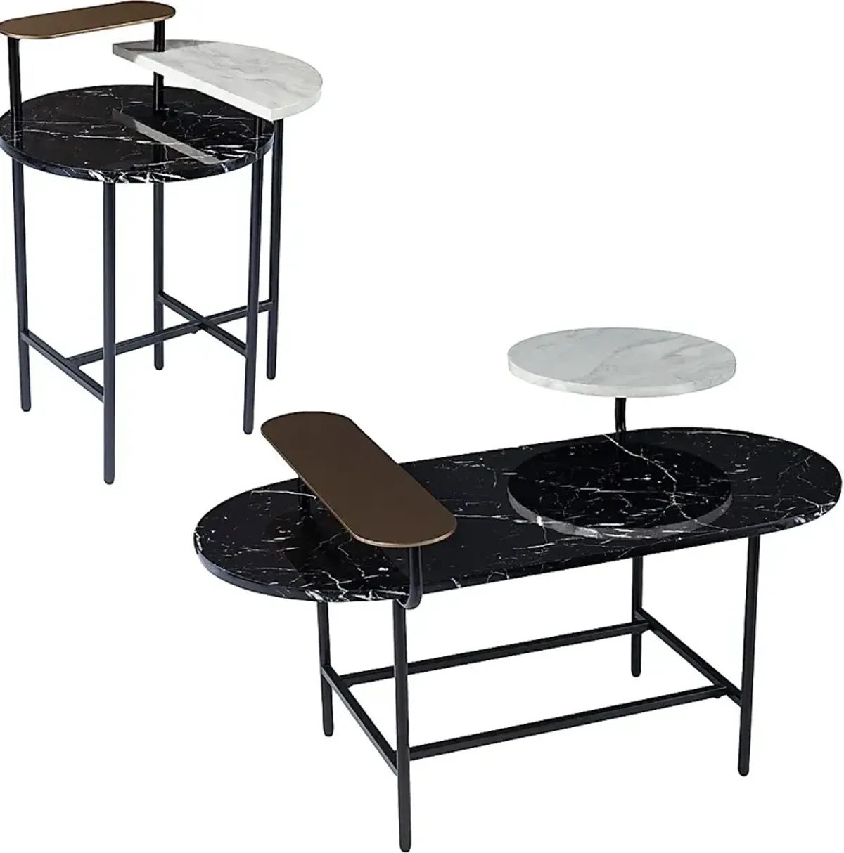 Cliffwood Black Cocktail Table