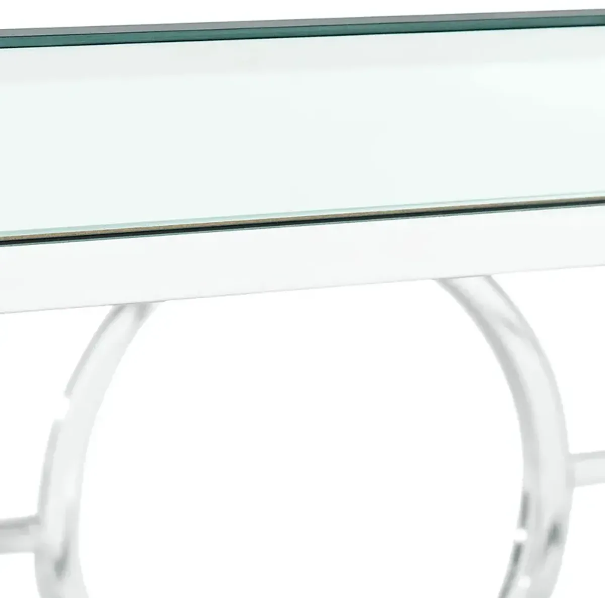 Dassow Chrome Cocktail Table