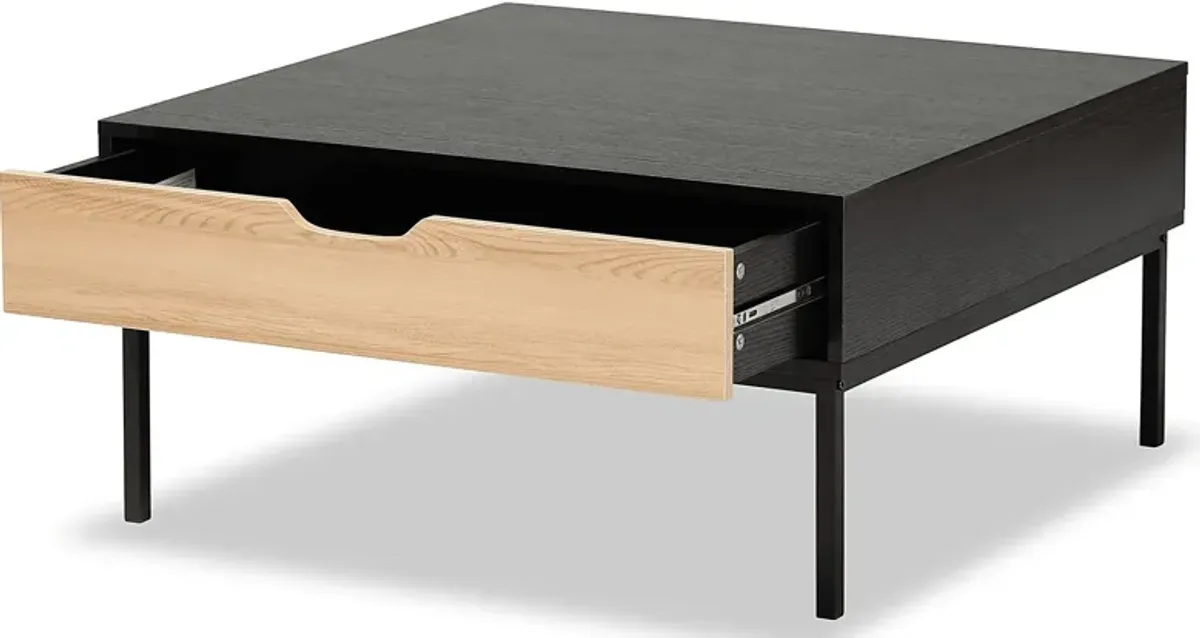 Ivanele Black Cocktail Table