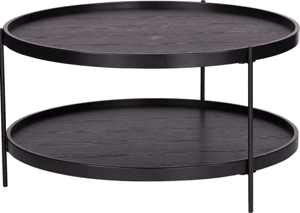 Coolfont Court Black Cocktail Table
