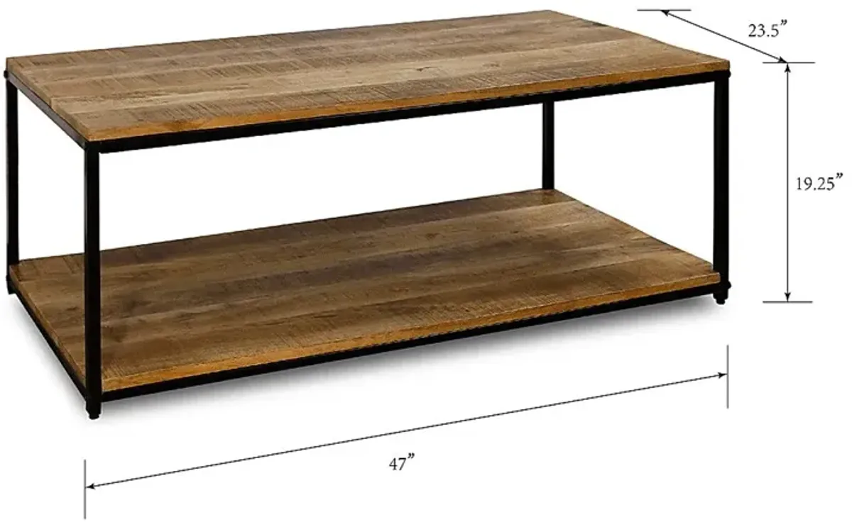 Comice Natural Cocktail Table