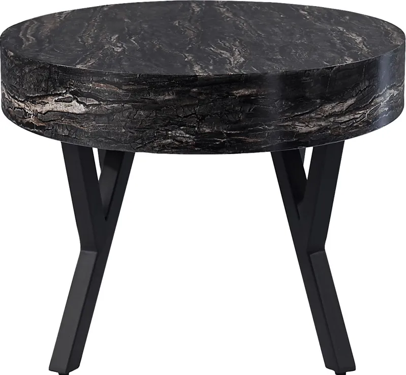 Oketo Black Cocktail Table