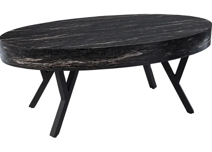 Oketo Black Cocktail Table