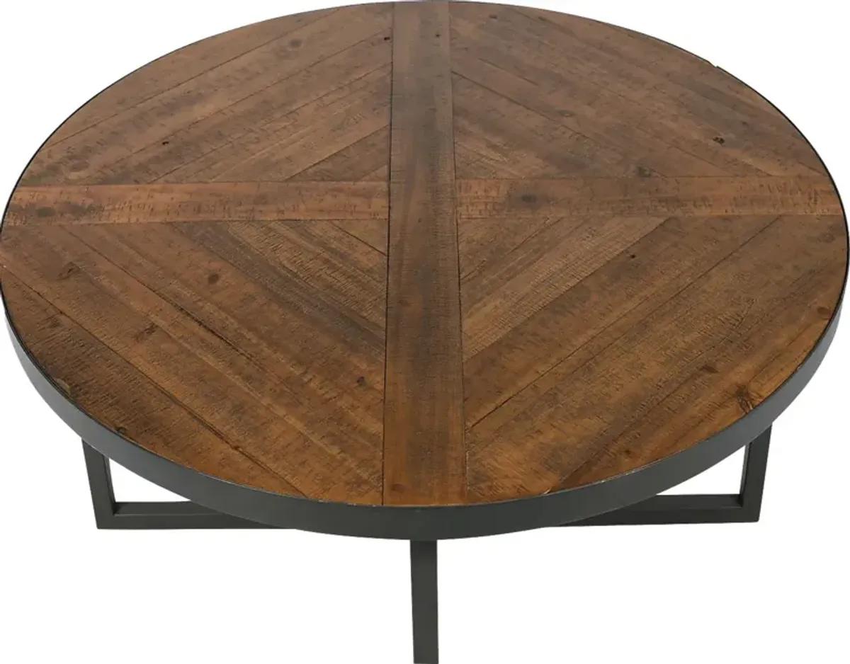 Ruder Brown Cocktail Table