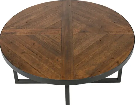 Ruder Brown Cocktail Table
