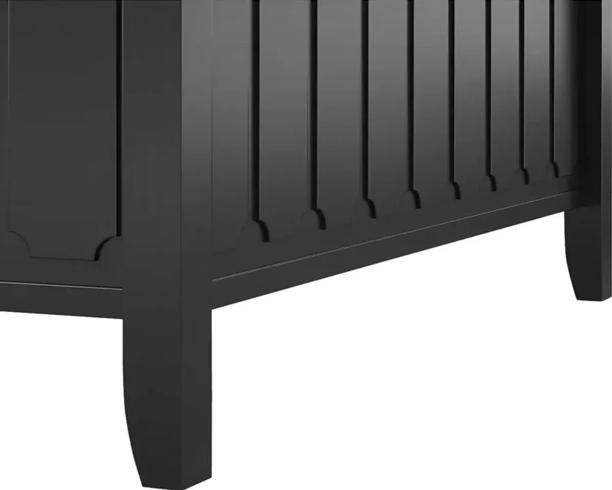 Anselma Black Lift-Top Cocktail Table