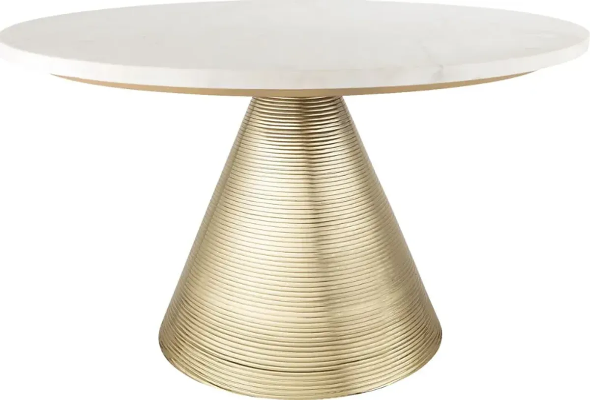 Beaulee Gold Cocktail Table