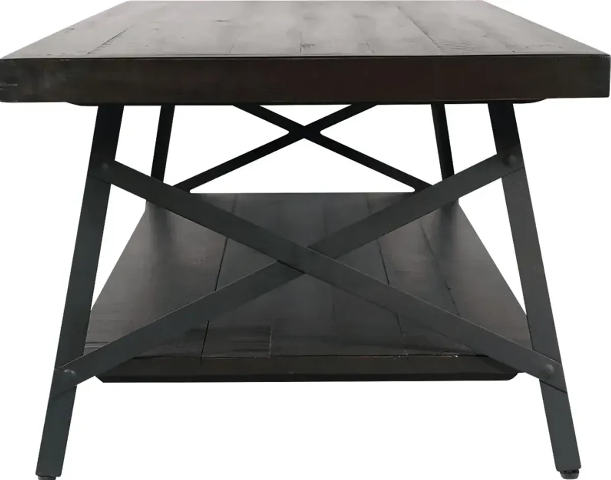 Acoma Espresso Cocktail Table