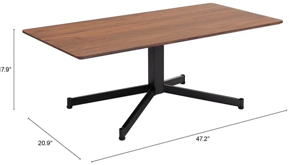 Bisquier Brown Cocktail Table